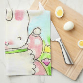Sunny Bunny Tea Towel Theedoek (Quarter Fold)