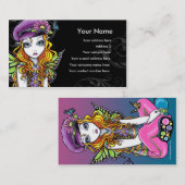 "Sunny" Butterfly Rainbow Fairy Visitekaartje (Voorkant / Achterkant)