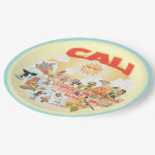 Sunny CALI California Beach Bord (Gekanteld)