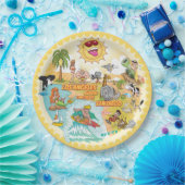 Sunny California Beach Bord (Feest)