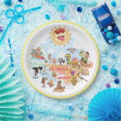 Sunny California Beach Bord (Feest)