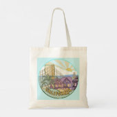 Sunny California canvas tas (Achterkant)