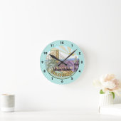 Sunny California Clock Ronde Klok (Huis)