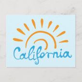 Sunny California Logo Briefkaart (Voorkant)