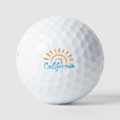Sunny California Logo Golfballen (Voorkant)