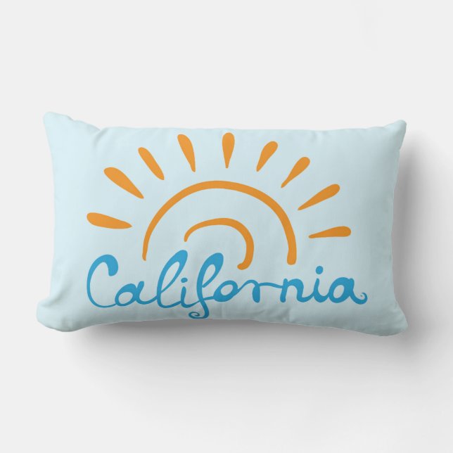 Sunny California Logo Kussen (Voorkant)