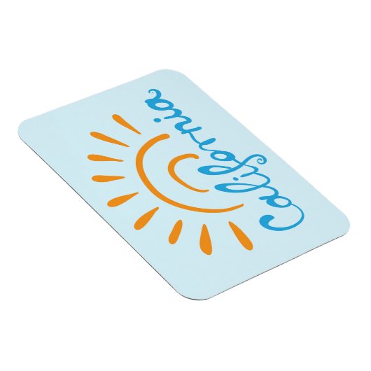 Sunny California Logo Magneet (Rechterzijde)