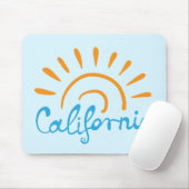 Sunny California Logo Muismat (Met muis)