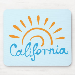Sunny California Logo Muismat