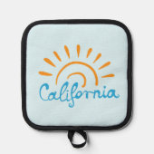 Sunny California Logo Pannenlap (Voorkant)