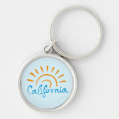 Sunny California Logo Sleutelhanger (Voorkant)