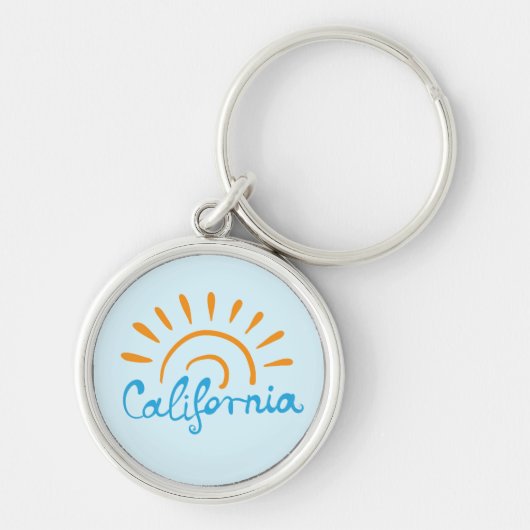 Sunny California Logo Sleutelhanger (Voorkant)