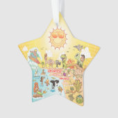 Sunny California Ornament (voorkant)