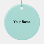 Sunny California Ornament (Achterkant)