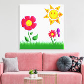 SUnny Canvas Print (Insitu (Woonkamer))