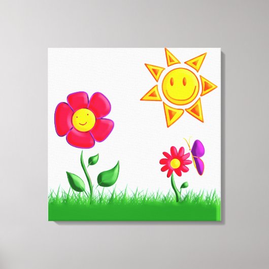 SUnny Canvas Print (Voorkant)