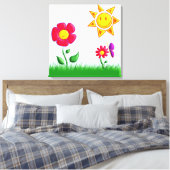 SUnny Canvas Print (Insitu (Slaapkamer))