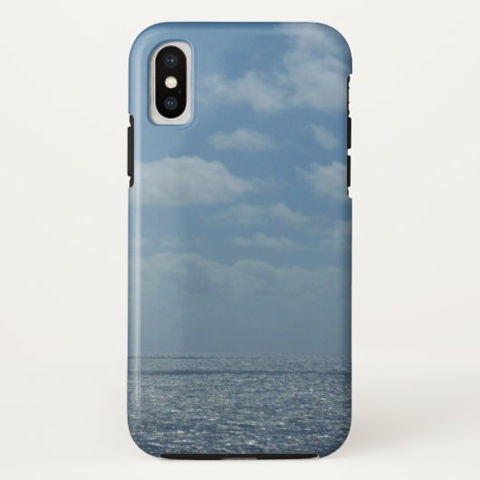 Sunny Caribbean Zee Blue Ocean Case-Mate iPhone Case (Achterkant)