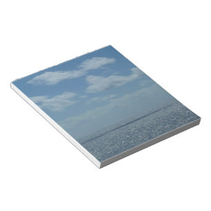Sunny Caribbean Zee Blue Ocean Notitieblok