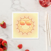 Sunny Cartoon Paper Napkin Servet (Insitu)