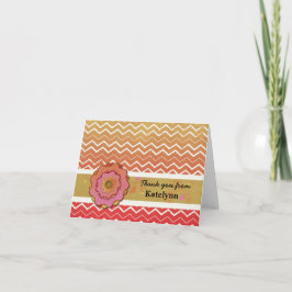 Sunny Chevron Stripes Bedankt