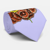 Sunny Chocolate Labradoodle Off-Leash Art™ Stropdas (Opgerold)