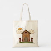 Sunny Church Tote Bag (Achterkant)