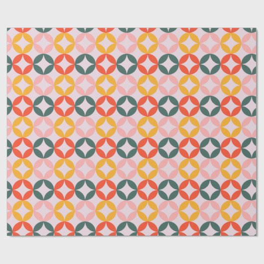 Sunny Circles Cadeaupapier (Vlak)