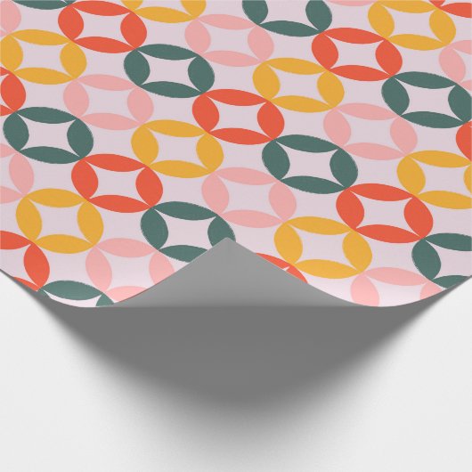 Sunny Circles Cadeaupapier (Hoek)