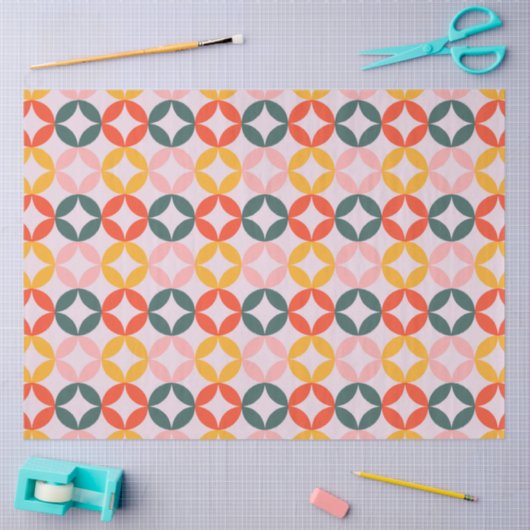 Sunny Circles Tissue Paper Tissuepapier (Craft)