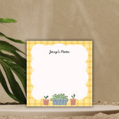 Sunny Cloud Garden - Botanical Greenhouse Post-it® Notes