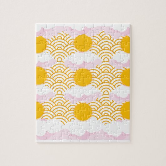 Sunny Cloudy Sky Legpuzzel (Verticaal)