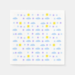 Sunny, Cloudy, Starry Weather Pattern Servet