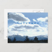 Sunny Colorado Mountain Uitzicht Briefkaarten (Voorkant / Achterkant)