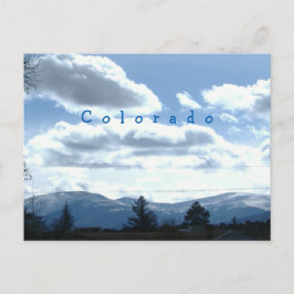 Sunny Colorado Mountain Uitzicht Briefkaarten