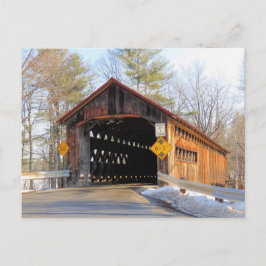 Sunny Coombs Covered Bridge Briefkaart