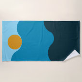 Sunny Cotton Beach Towel Strandlaken (Voorkant)