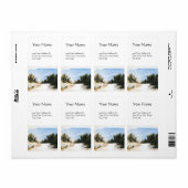 SUNNY COUNTRYSIDE IN TUSCANY ETIKET (Full Sheet)