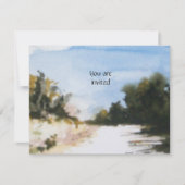 SUNNY COUNTRYSIDE IN TUSCANY KAART (Voorkant)