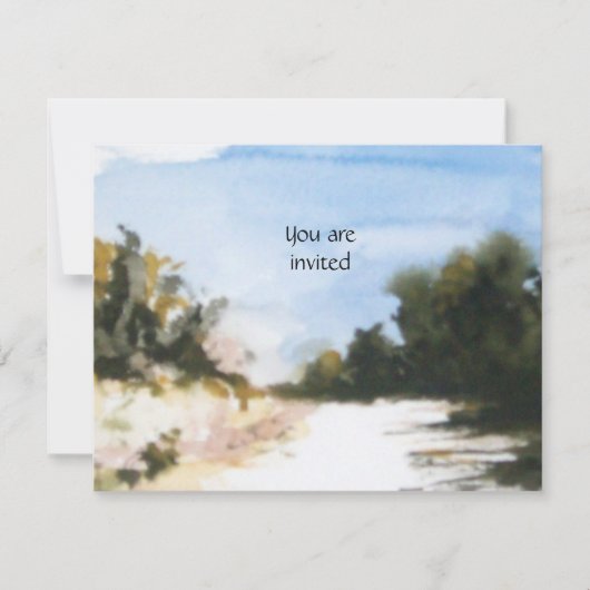 SUNNY COUNTRYSIDE IN TUSCANY KAART (Voorkant)