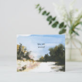 SUNNY COUNTRYSIDE IN TUSCANY KAART (Staand voorkant)