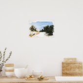 SUNNY COUNTRYSIDE IN TUSCANY POSTER (Keuken)