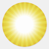 Sunny Custom Sticker (Voorkant)