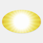 Sunny Custom Sticker (Voorkant)