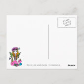 "Sunny" Cute Rainbow Butterfly Briefkaart (Achterkant)
