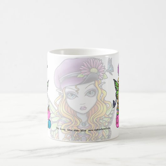 "Sunny" Cute Rainbow Butterfly Fairy Mok (Center)