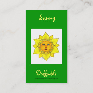 Sunny Daffodil reeks #4 Visitekaartje
