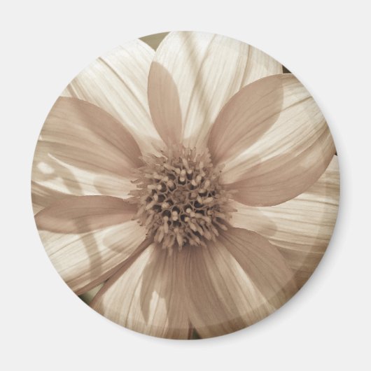 Sunny Dahlia Magneet (Voorkant)