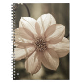Sunny Dahlia Notitieboek (Voorkant)