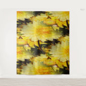 Sunny Dahlias... Wandkleed (Voorkant)